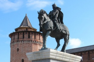 The monument to Dmitriy Donskoy